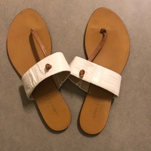 Maiden Lane Gia Thong Knot Sandals